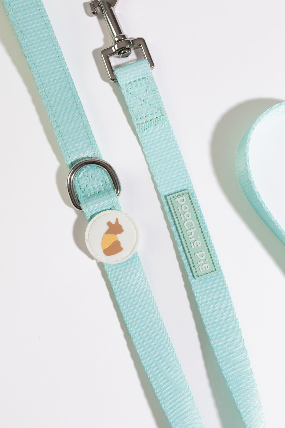 poochie-pie-dog-accessories-leash-lead-green-mint-pastel-best-dogs-brand-australia-sunshine-coast-brisbane-local-small-business-walkwear-walk-wear-strong-safe