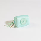 Poochie-pie-mint-green-poop-bag-holder-rainbow-pastel-waste-poopie-charm-soft-colourful-happy-dog-dogs-walk-wear-recycled-poopiebag-