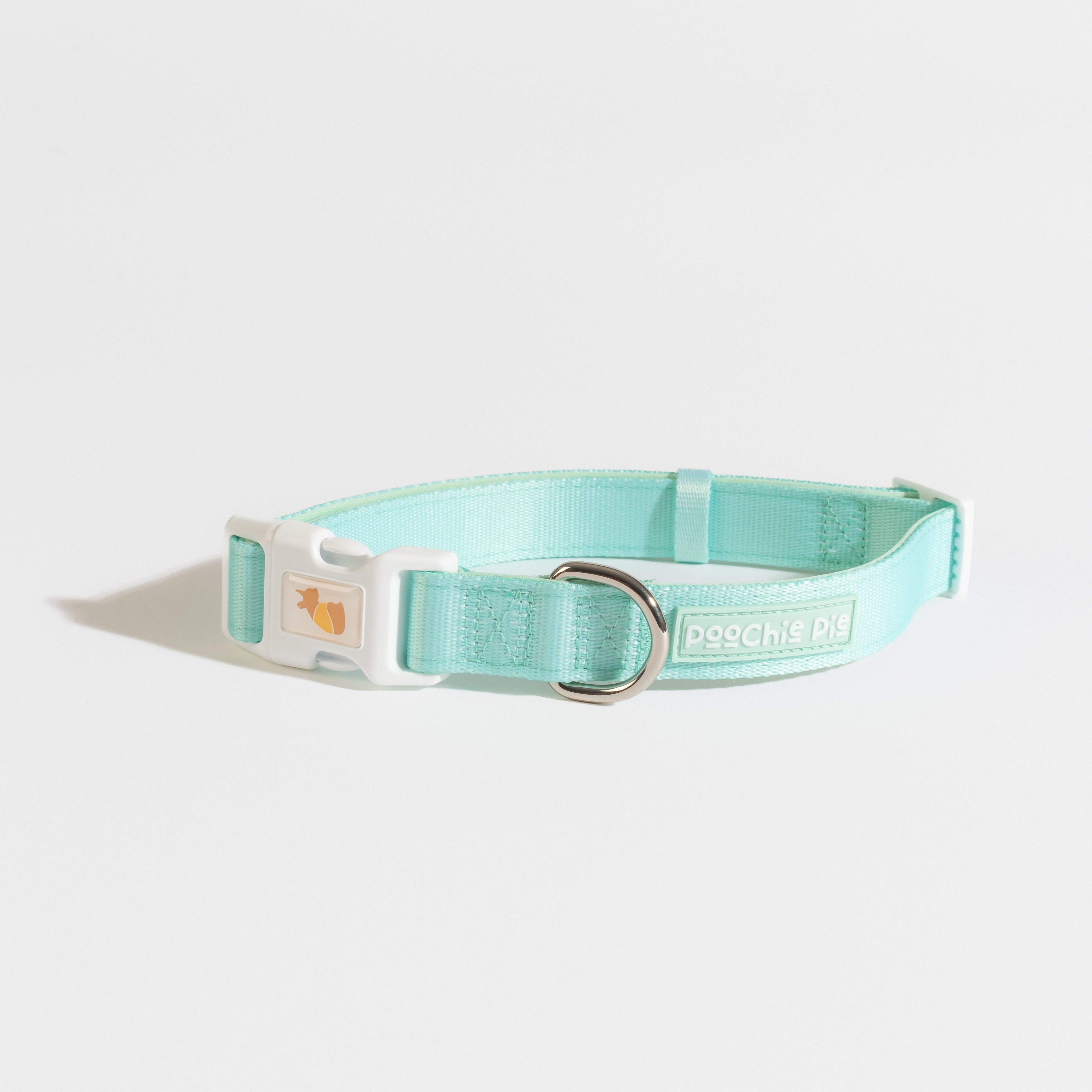 poochie-pie-mint-green-dog-accessories-collar-walk-wear-safe-australian-made-australia-all-breeds-small-medium-large-big-little-dogs-best-pastel-colour-